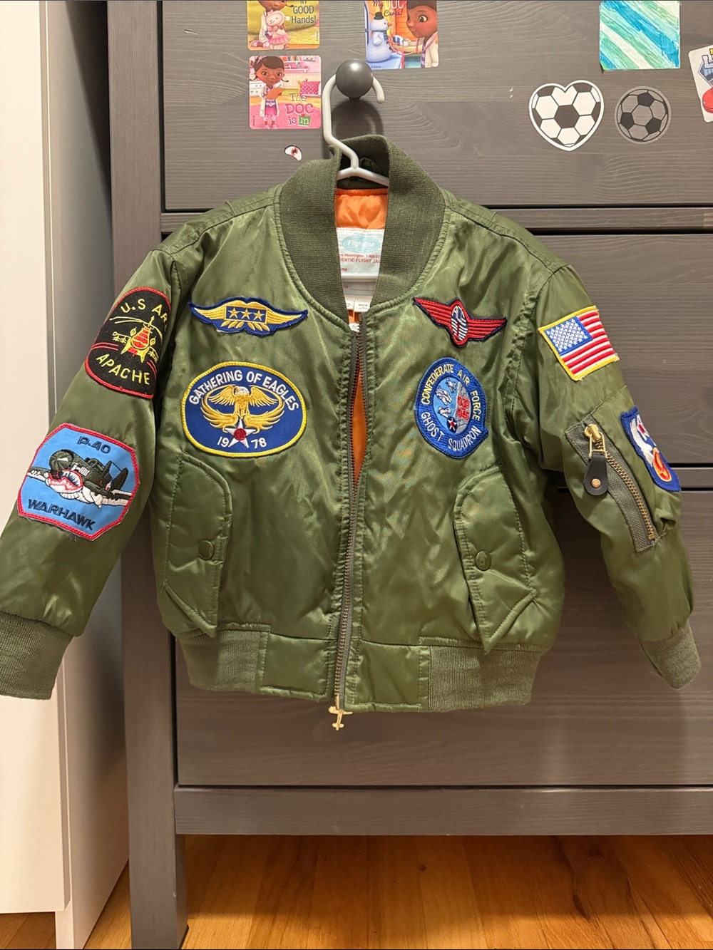 Toddler Bomber Flight Jacket
